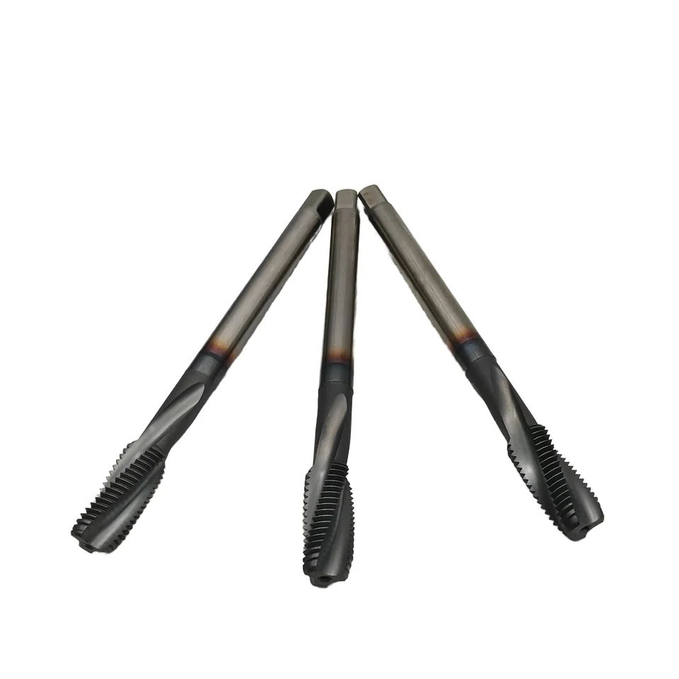 High quality carbide spiral flute taps screw thread taps for CNC machine