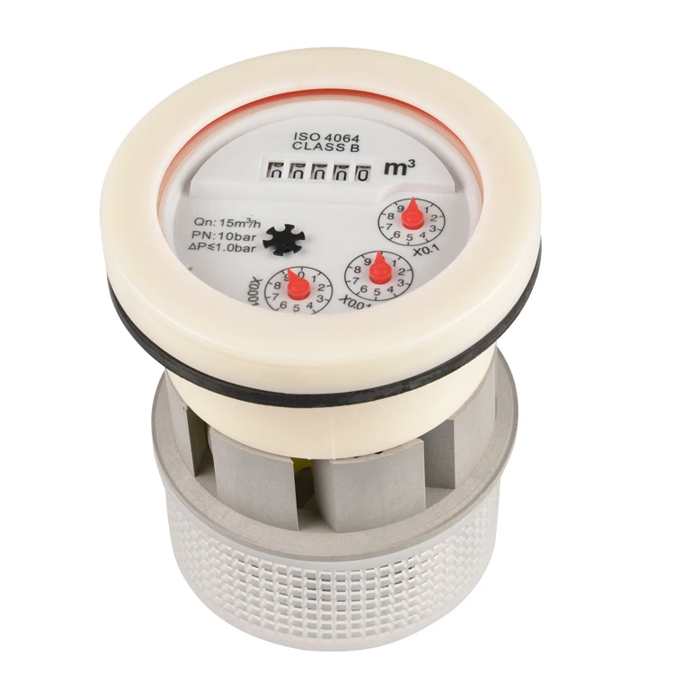 iso 4064 3/4 spare parts water meter ultrasonic flow meter water meter
