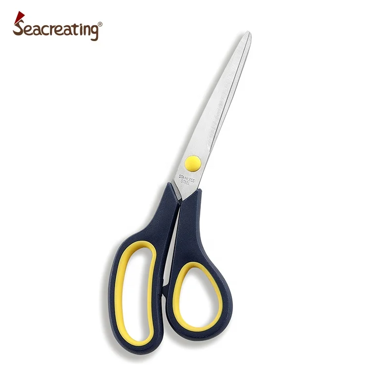 Seacreating high quality paper bulk household or office cutting scissors
