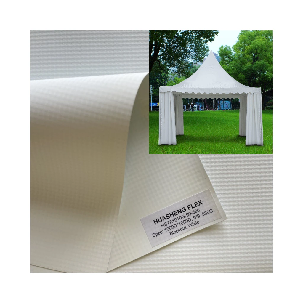 Laminated PVC Tarpaulin Fabric Tent Fabric Tarpaulin Roll Anti-Mildew  for Awnings and Tents(Toldos and lonas)