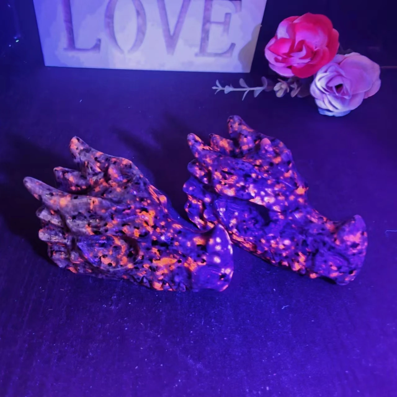 Wholesale Crystal Crafts Healing Crystals Stones Yooperlite Crystal Dragon Skulls Carved Dragon Head for Fenshui