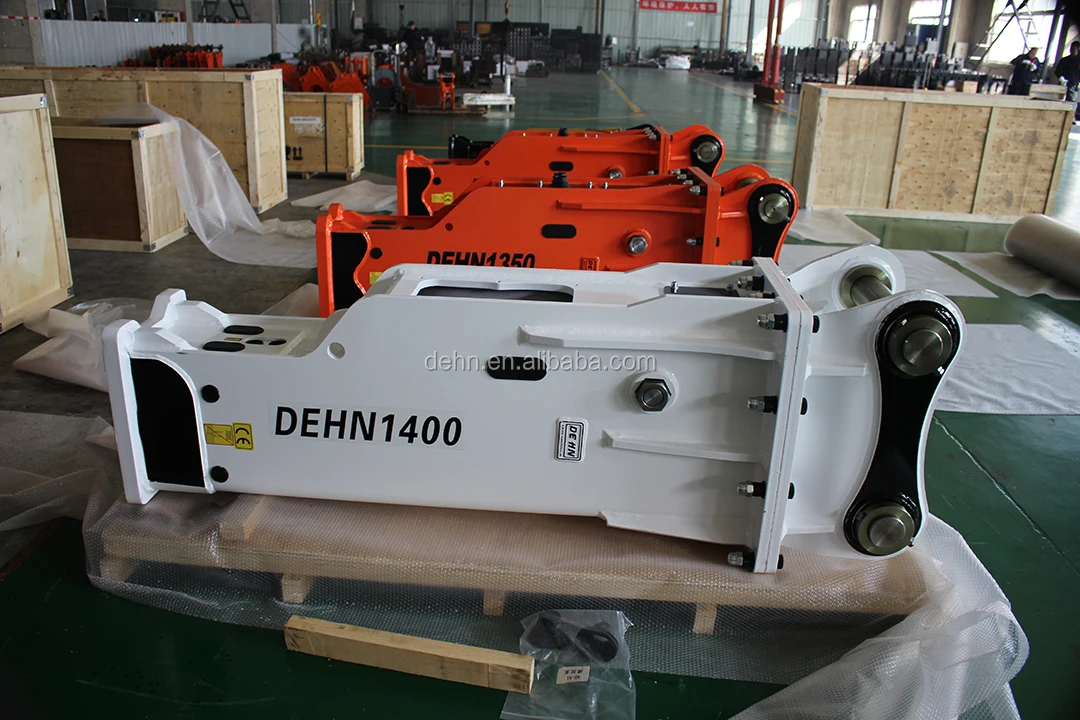 DEHN, гидравлический экскаватор, молотковая машина с долотом