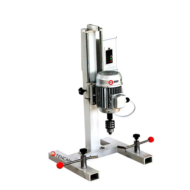 China Tencan 5L high efficiency and fine granularity lab stirred ball mill, wet grinding lab mini stirred ball mill