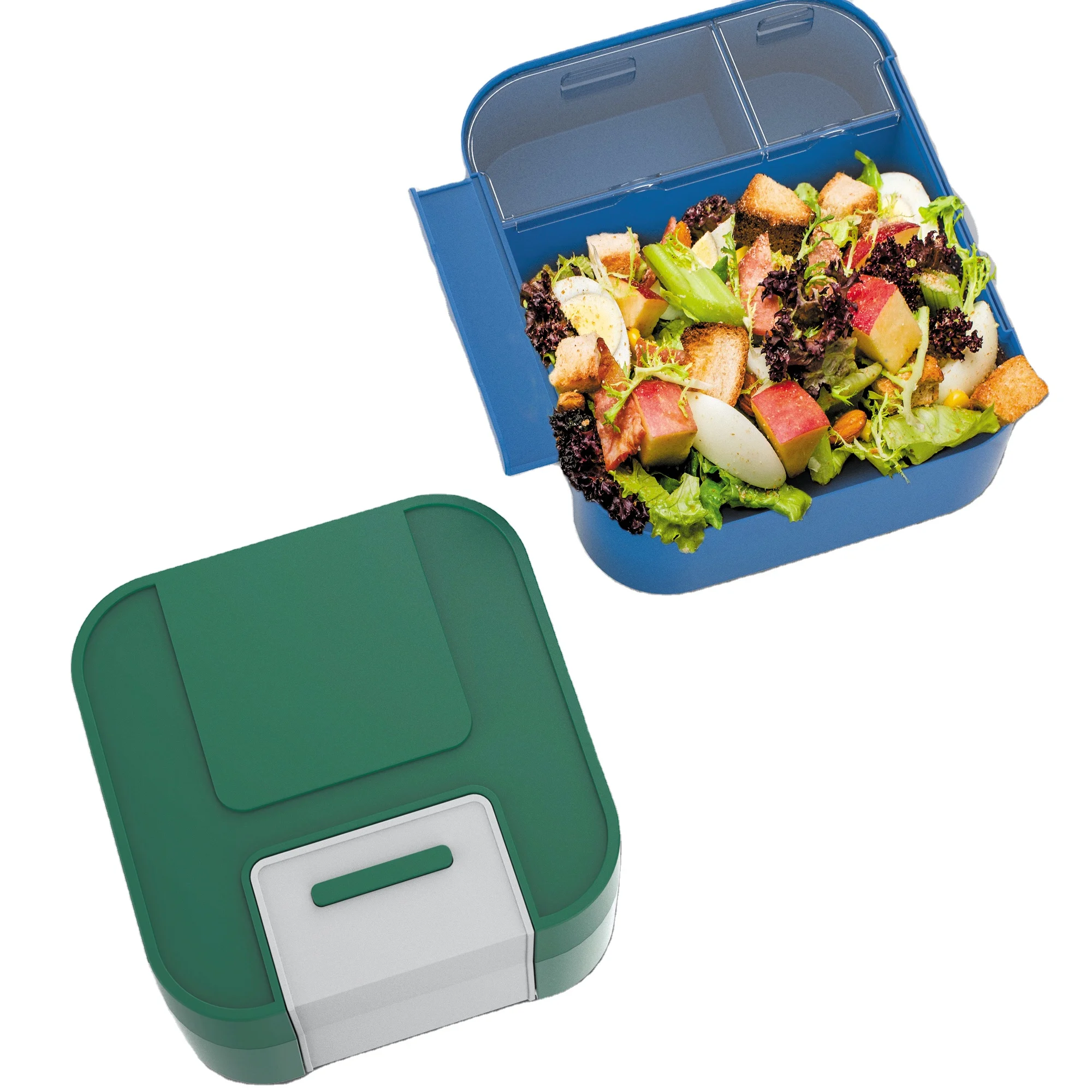 Высококачественный большой пластиковый Ланч-бокс Bento с 5 отделениями