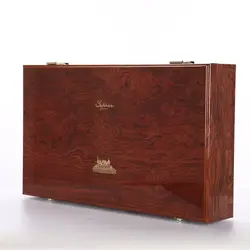 Wholesale MDF wooden luxury piano lacquer 4 bottle and 6 bottles wine packing  boxes and wine gift box