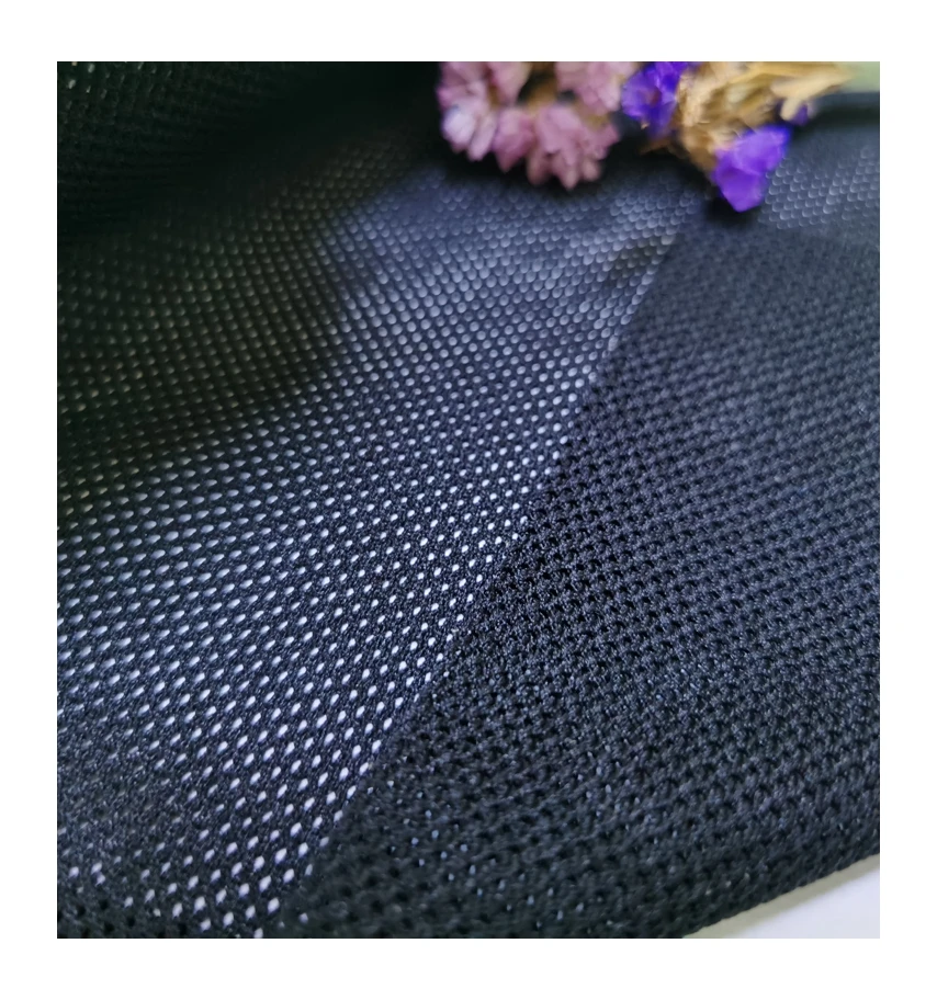160-180 gsm  knit polyester  mesh  greige  fabric for running shoes