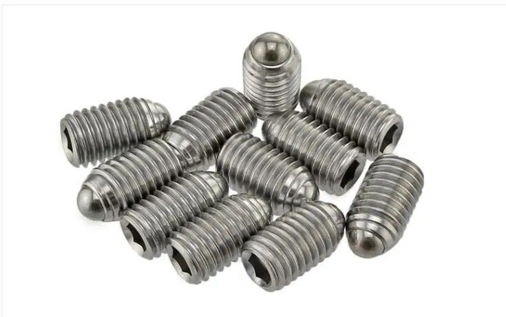 Metric Thread M3 M4 M5 M6 M8 304 Stainless Steel Spring Ball Actuator Screw Beads Positioning Screws Spring Plunger