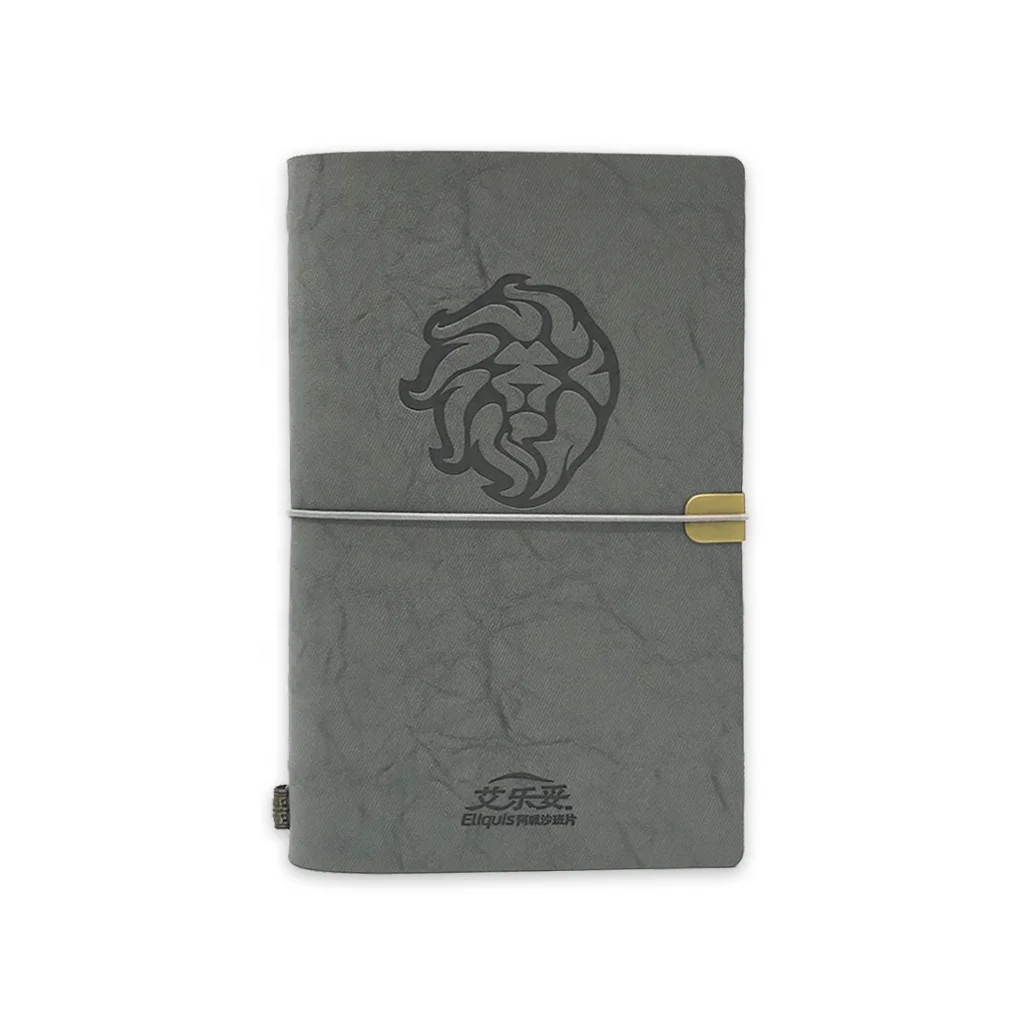 custom faux leather notebook travel journal to do list planner notebook