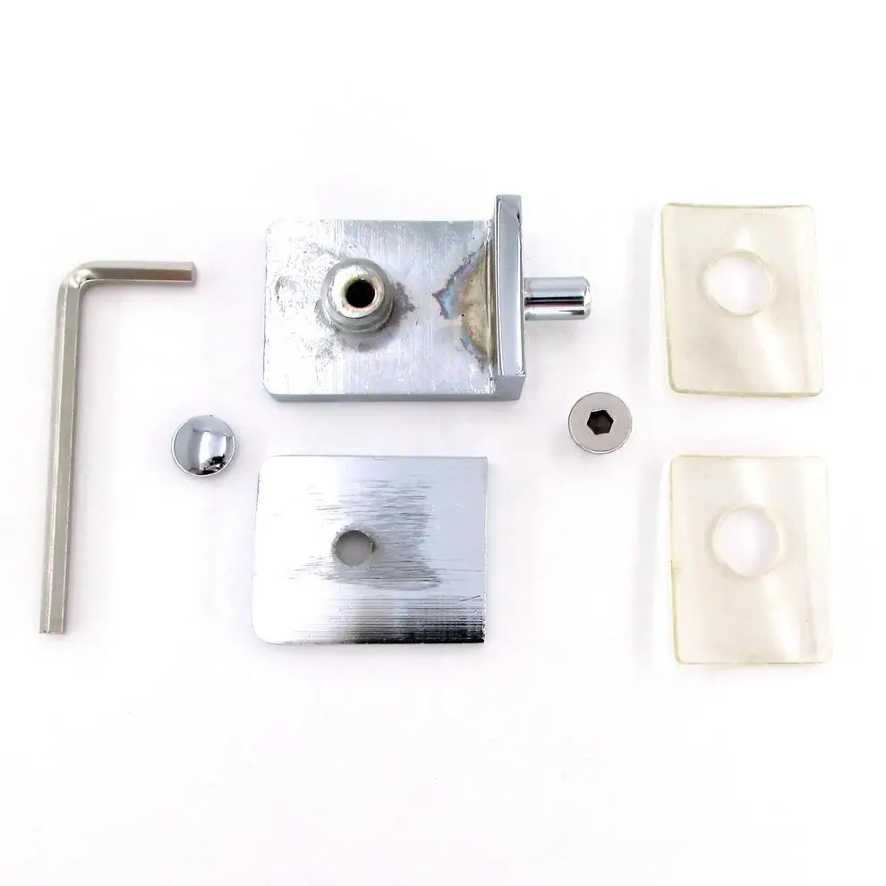 Wholesale frameless glass cabinet hinge 360 degree free swing brass chrome shower glass door rotate pivot floor hinge