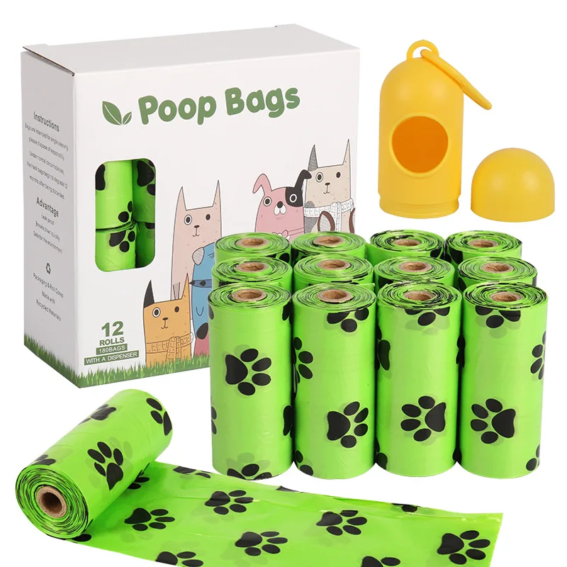 Eco Friendly Poop Bag Dog Pet Poop Bag Cornstarch Dog Poop Bag Customize
