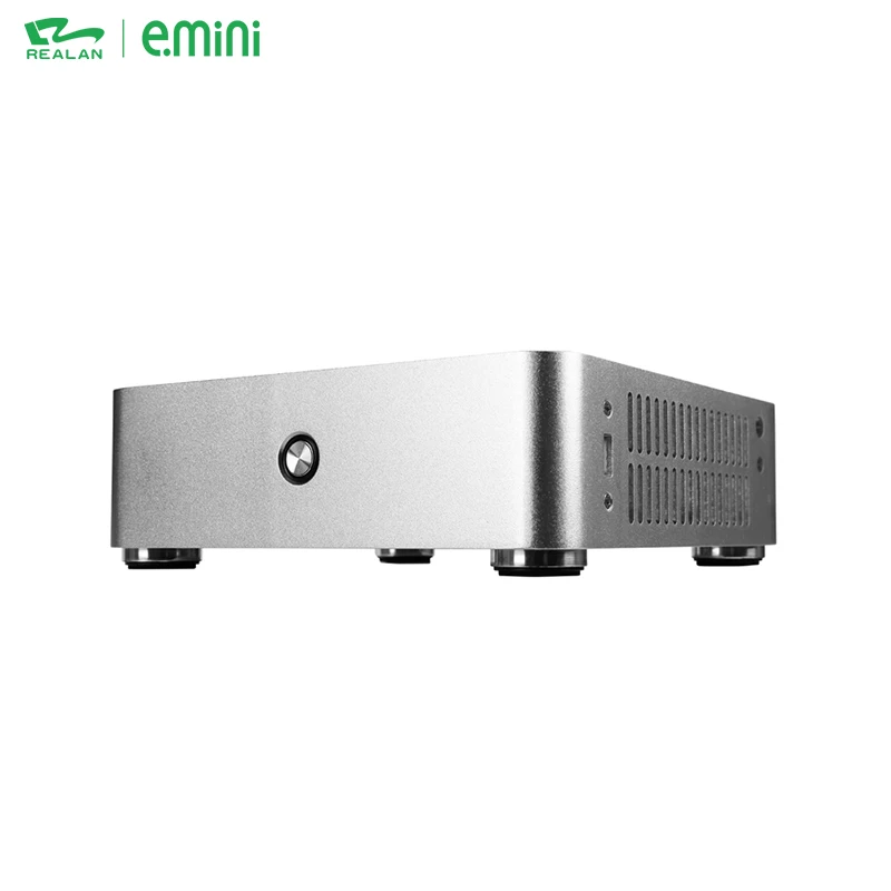 H60 mini computer cabinet chassis case aluminum for Mini-ITX motherboard 200*200*60 MM