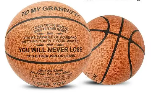 Персонализировать сплошным принтом изготовленные на заказ Носки с рисунком; Рождественский подарок баскетбольный мяч из полиуретана