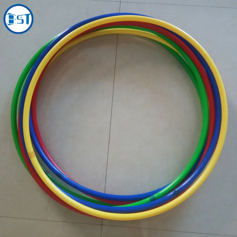Workout Ring Exercise Fitness Gym Equipment Adult Waist Hoop tubes 3/4 inches coloured Polypropylene plastic tubing for Hula