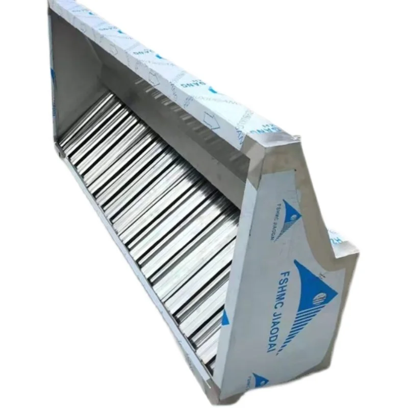 Best Selling Stainless Steel Commercial  Range Hood Custom Restaurants Kitchen Exhaust Hood
