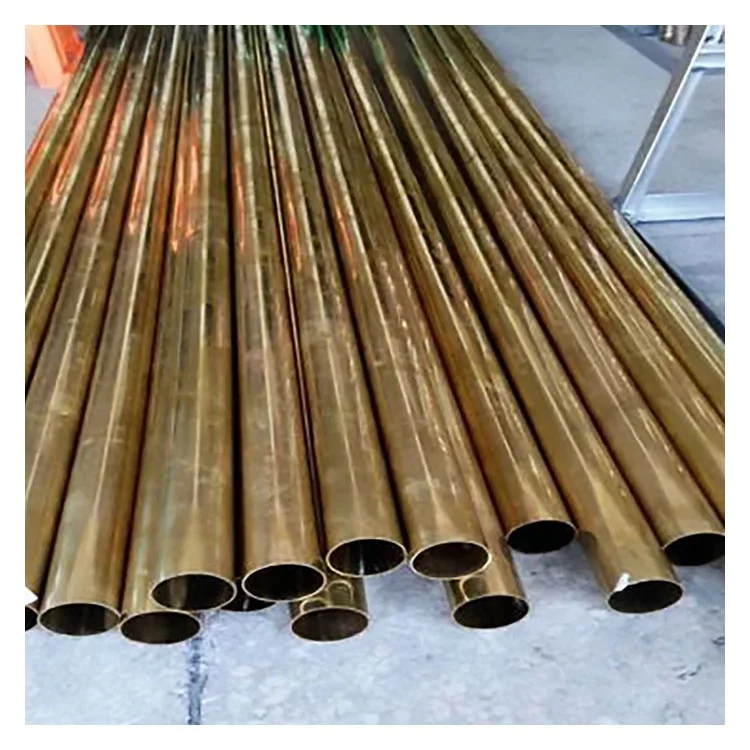 Hot Selling Copper Tube Insulated Round Brass Pipe Custom Shape Copper Pipe Price