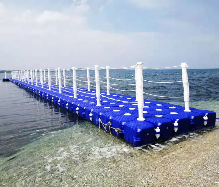 2021 Горячая продажа плавающий понтон HDPE пластиковый плавающий док кубов Floaters Mobile wharf