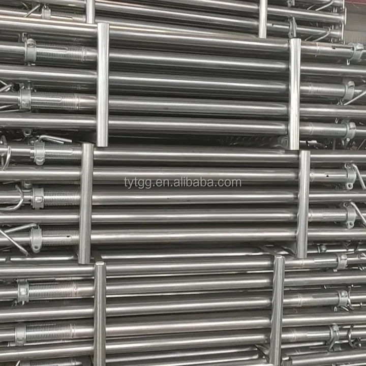 Galvanized Steel Acro Prop Shuttering Jacks Steel Acrow Shoring Scaffolding Steel Props For Building Construction