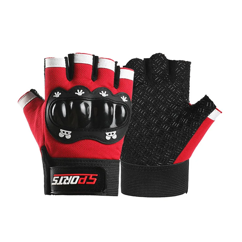 Factory Custom Summer Winter Full Finger Half Finger Child Youth Kids Motorcycle Racing Gloves