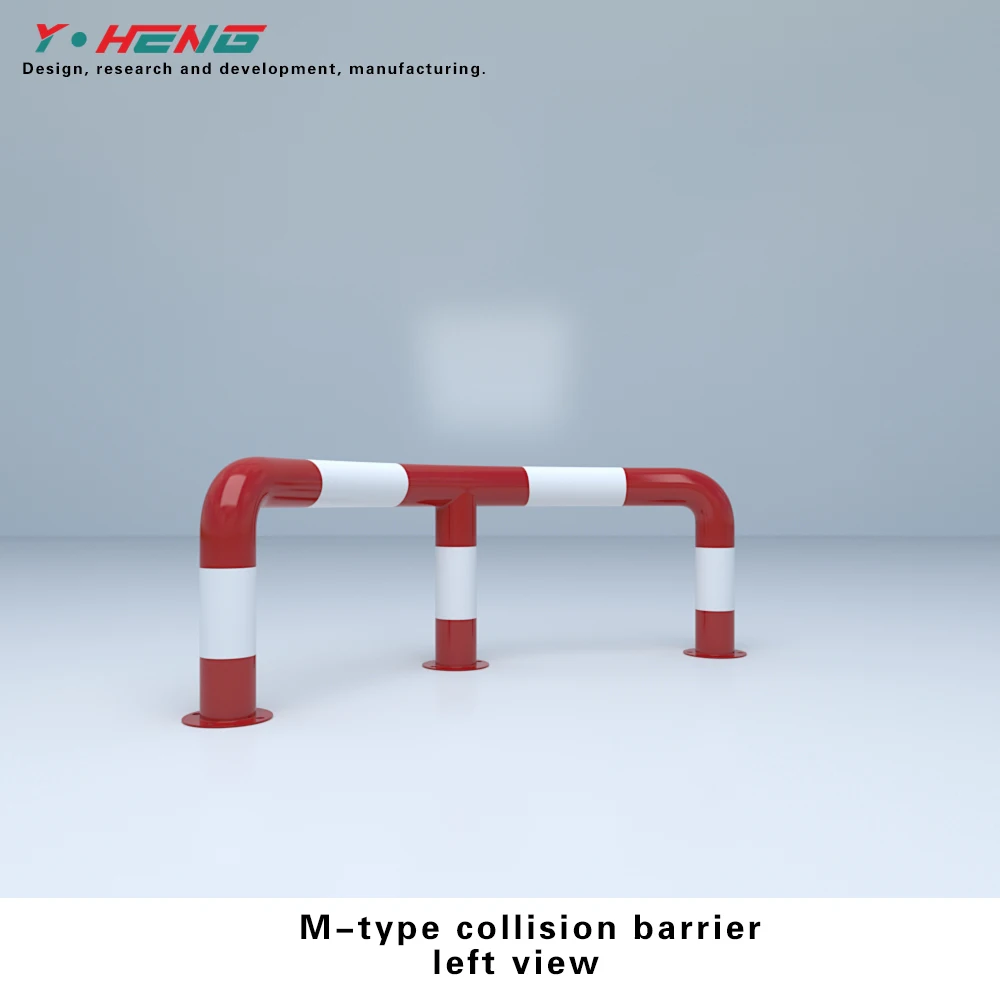 High quality Guardrail Guardrail Metal Protective lane Barricade Detachable Guardrail