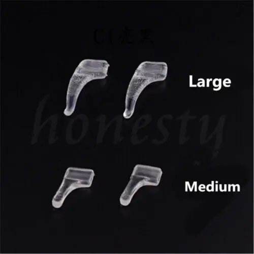 Eyeglasses Grip Temple Holder Silicone Anti Slip Glasses Ear Hooks Tip