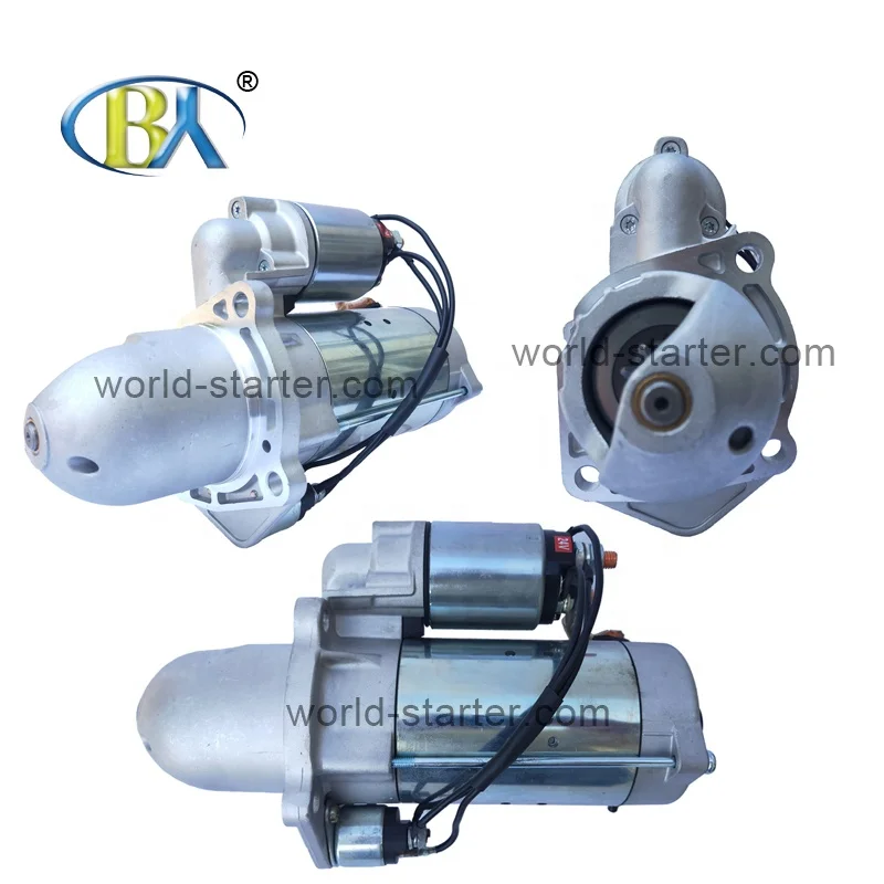 Top quality diesel engine 12v starter motor for  Mercedes Benz parts Truck Engine bosch 0001230001 0061512301 0041519301