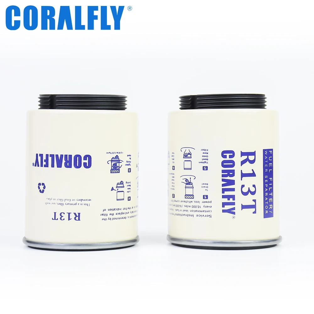 Coralfly High Quality Fuel Water Separator Filter R13T SN901310 33583 Replacement Filter Elements
