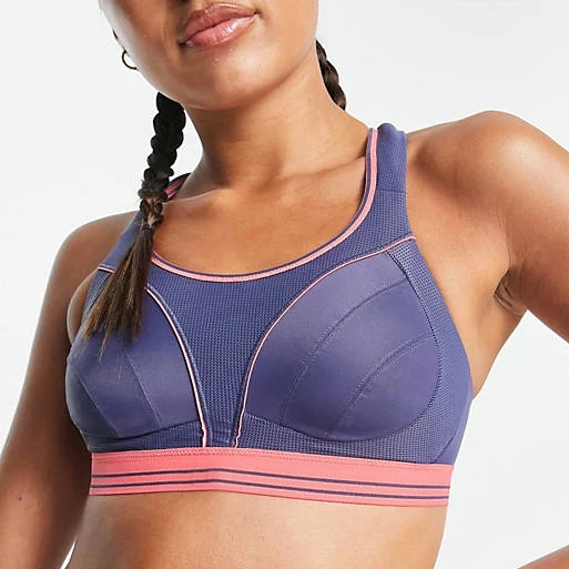 Fashion Gym Athletic Fitness Clothing Run Extreme mesh High Support adjustable Customized Sports Bra For Girl