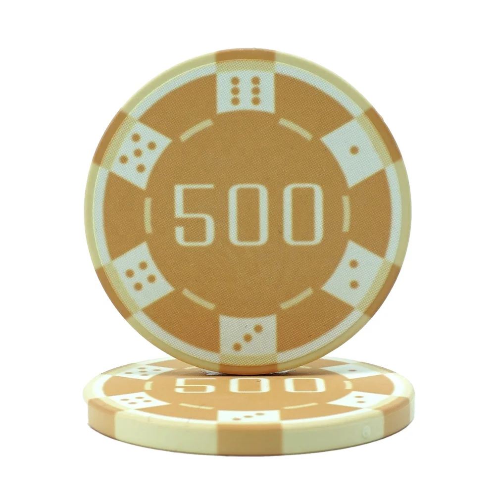  Новый дизайн 39 мм * 3 5 керамические игральные кости фишки для покера по 10 г за штуку прямо с