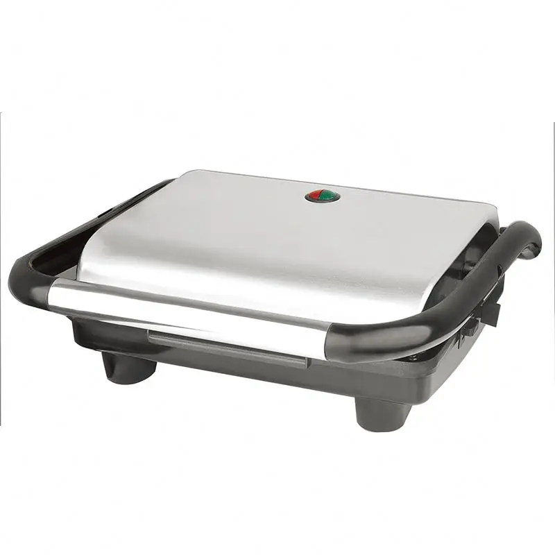 BBQ Grill/professional Non-stick Electric Griddle/sandwich Press Panini Grill Sandwich Plates 188*290 Mm 29.4*24.2CM Household