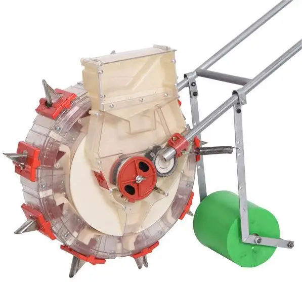 Hand-Pushed Single Barrel Planter Manual Drum Corn And Soybean Agricultural  Seeder