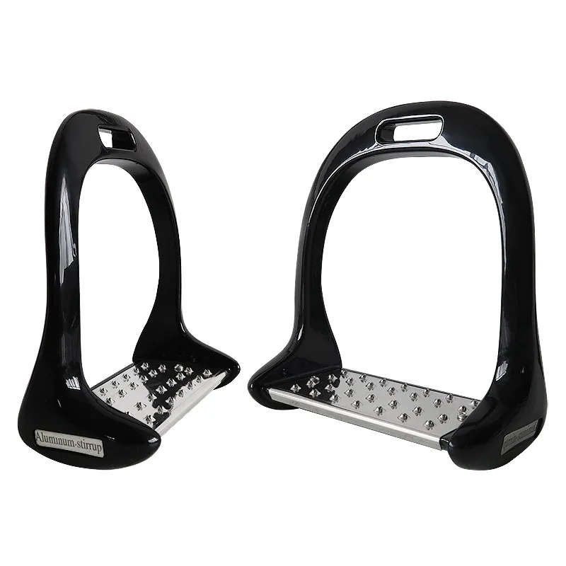 Multi-Color Aluminum Stirrups Thickened And Weighted Stainless Steel Pedal Horse Stirrups And Customized Logo Plates