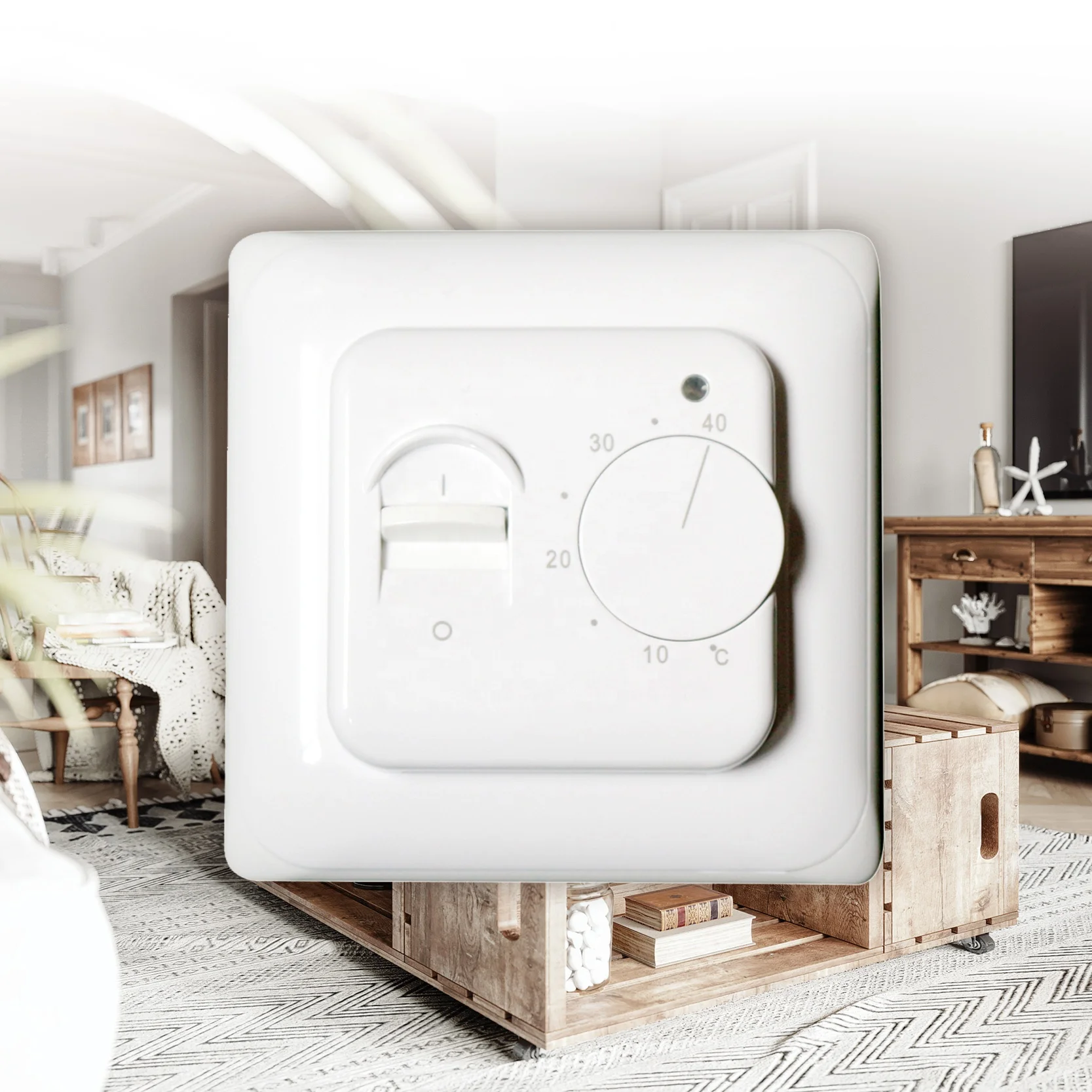 ME57  Easy heat electric underfloor heating temperature manual control  thermostat