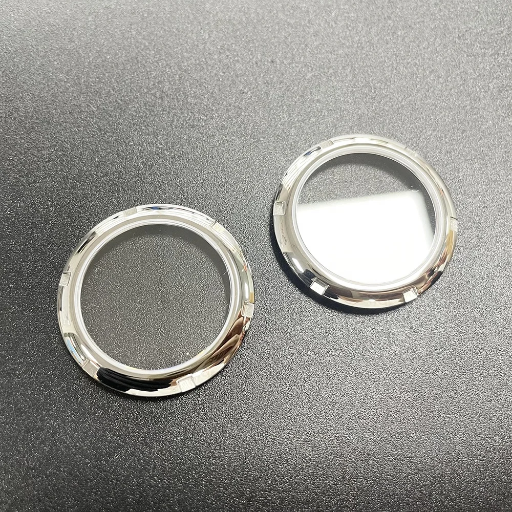 Ready to ship, 316L stainless steel clear watch, sapphire crystal back, in stock, fits NH35/NH36/NH38