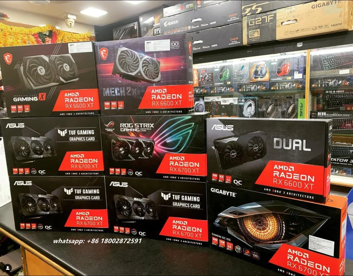 Brand New 6600xt Gaming Graphics Card amd radeon sapphire 6600xt platinum 8gb GPU Video Card 128bit desktop Gaming 16GB xfx 6600