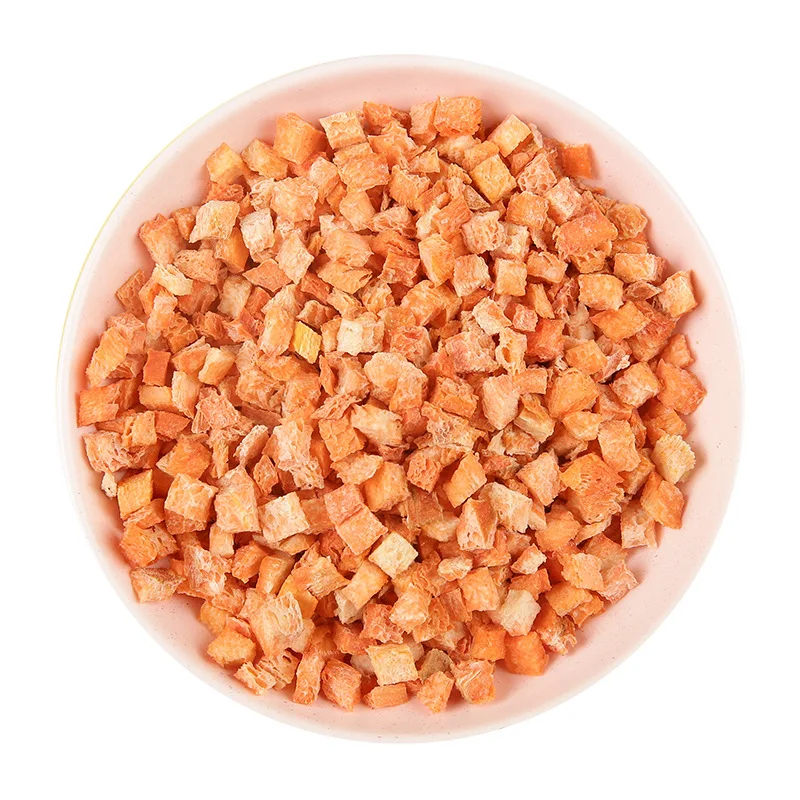 Wholesale Pet Freeze-Dried vegetables and fruits Dog treats cat snacks Freeze Dry Broccoli peas cabbage carrots spinach Pumpkin