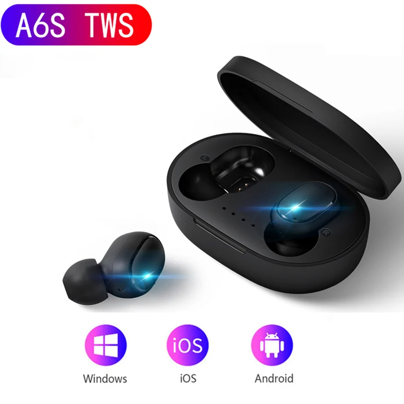 Оригинальные новые наушники A6S BT HD стереонаушники для звонков