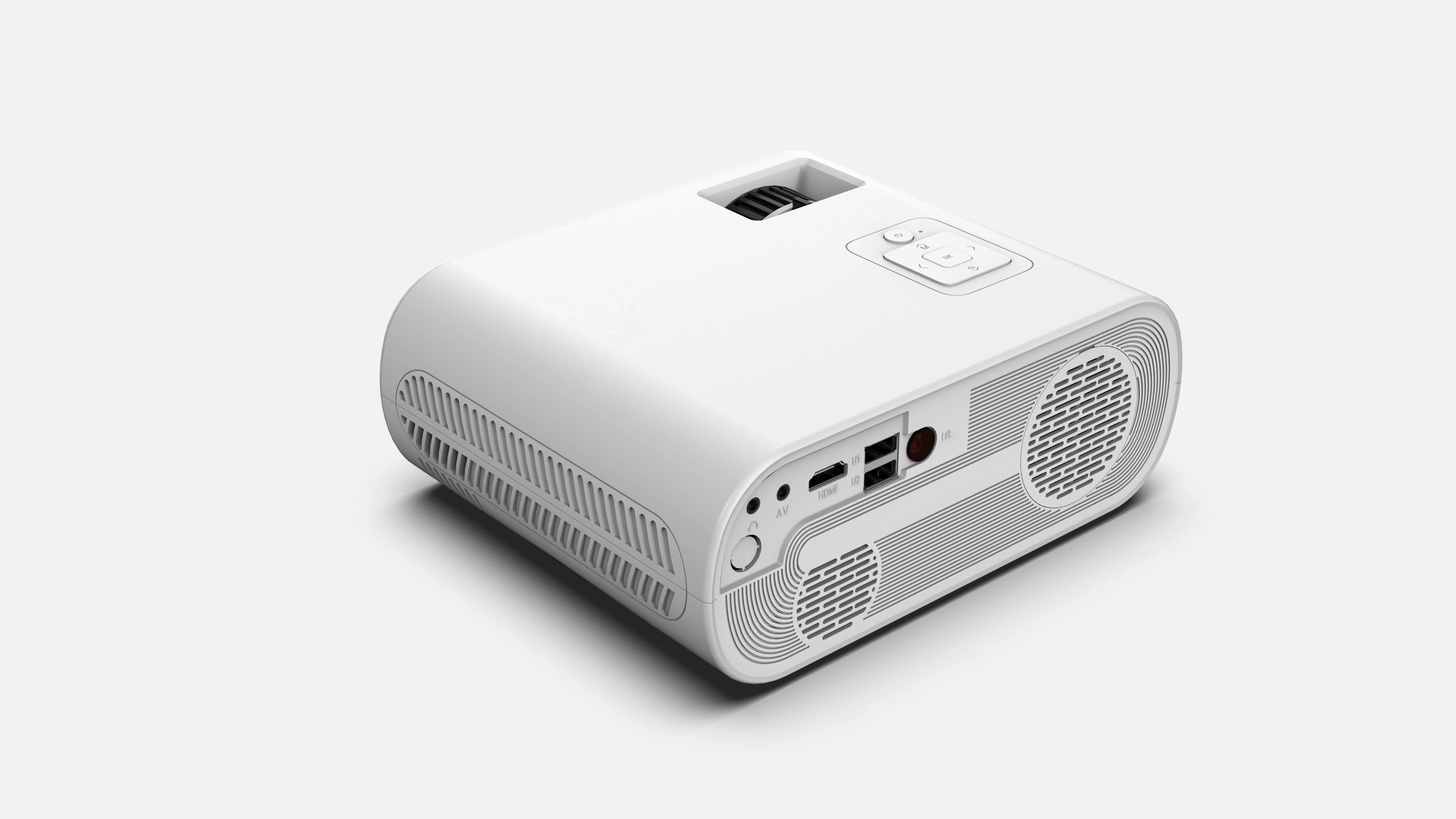 AUN C10 LCD LED Projector 720p Native resolution 1080p Full HD Video Projector Home Theater Projector Mini Big Screen