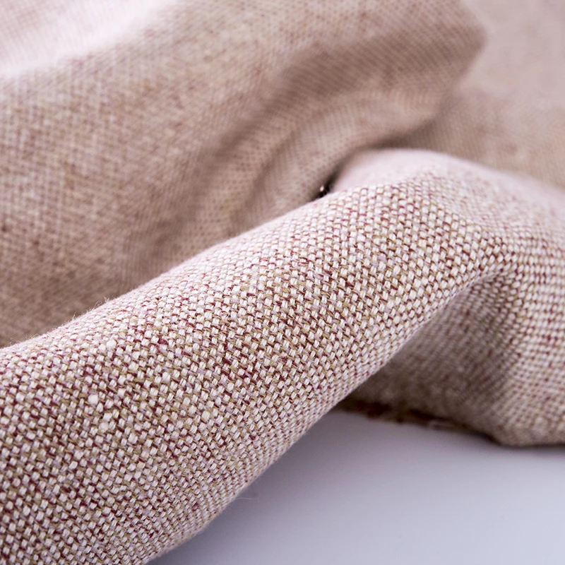 
 Оптовая продажа, высокое качество, желтовато-коричневая конопляная хлопчатобумажная ткань, Органическая конопляная ткань для одежды  