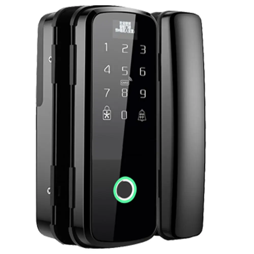 
Digital electronic biometric fingerprint glass lock for home office smart glass lock 