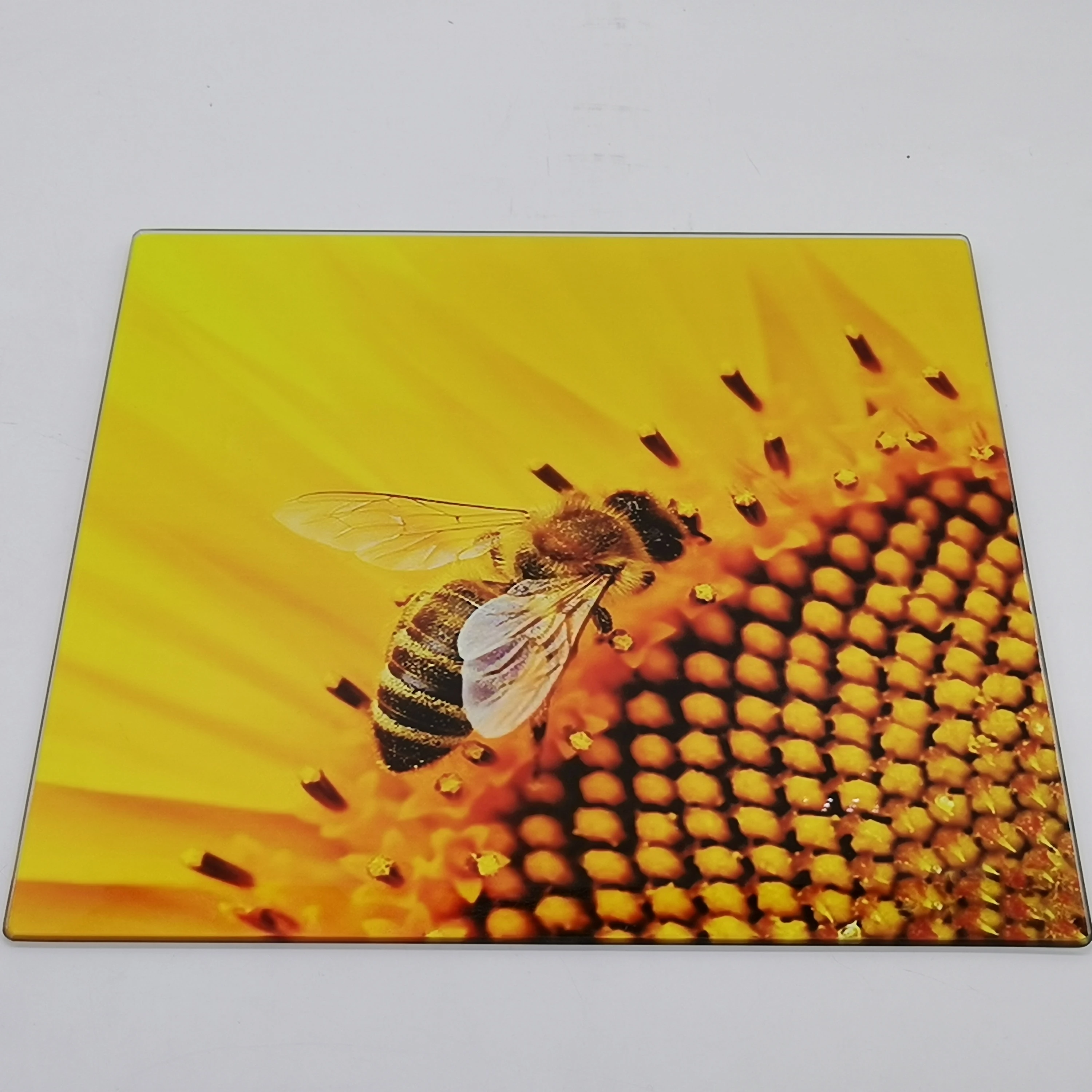 cheap price round sublimation blank tempered glass cutting board