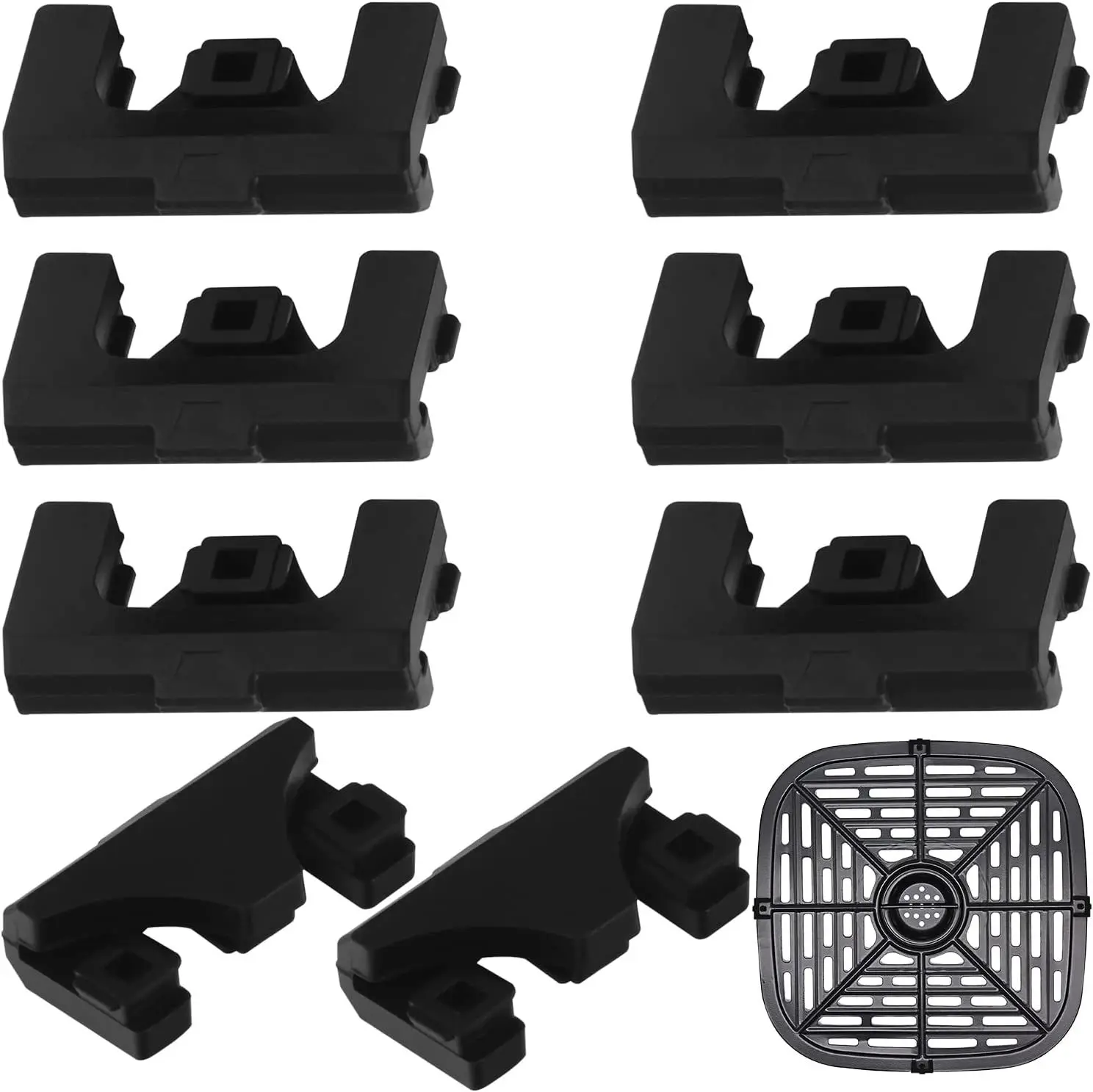 Air Fryer Accessories for Instant Vtx 8QT Grill Plate Pan Crisper Plate Tray Rack Parts