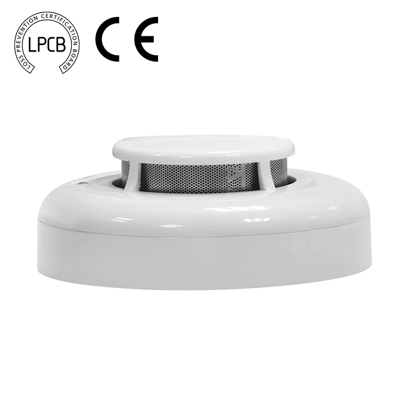 Asenware LPCB approved fire alarm system sensor smoke detector  red light keeps beeping