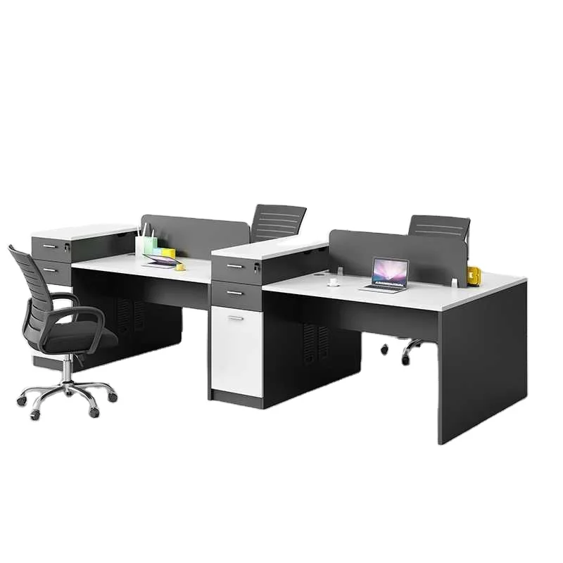 office partition table Staff desk Bureau de travail Cubicle workstation commercial Office Furniture set modular office table
