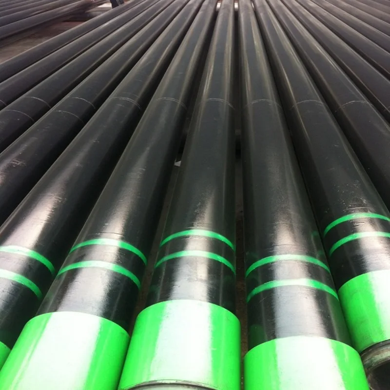 API 5CT Oil Field Supply Seamless Steel Oil Drilling J55 K55 N80Q L80 P110 4 1/2 7 9 5/8 13 3/8 340mm API 5CT Casing Pipe