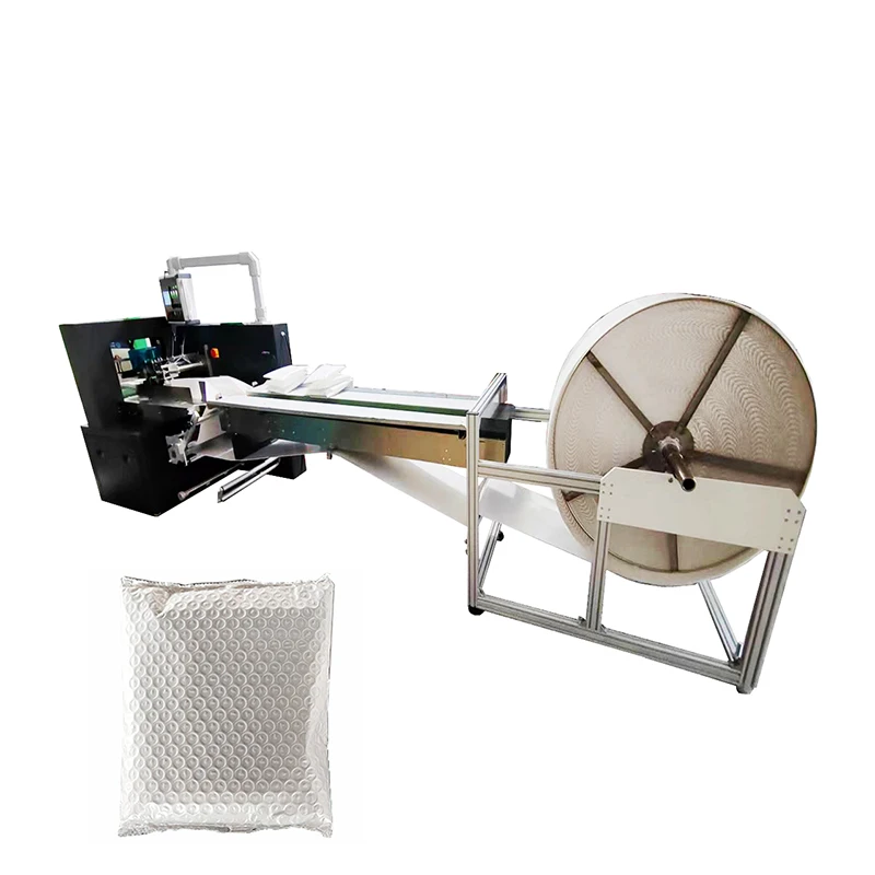 air bubble film poly mailer envelope courier bag manufacturing machine automatic bag making machine