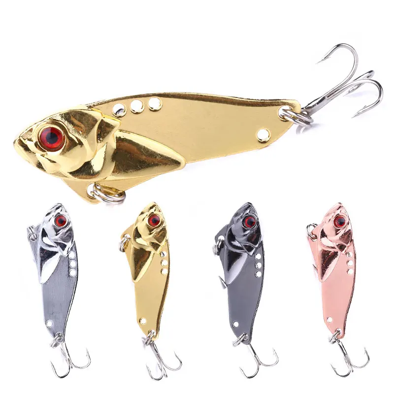 HENGJIA Fishing lures Blade metal VIB 5cm 10.8g metal spoon lures VIB bait