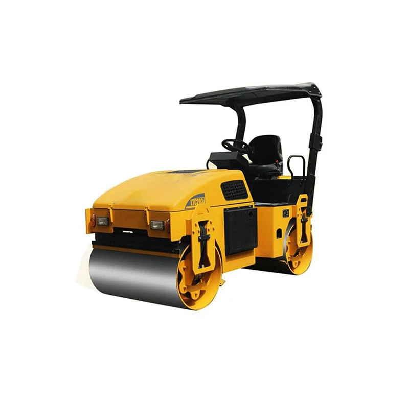 Widely Used 4 Tons Asphalt Road Roller Hydraulic Double Drum Vibratory Road Roller