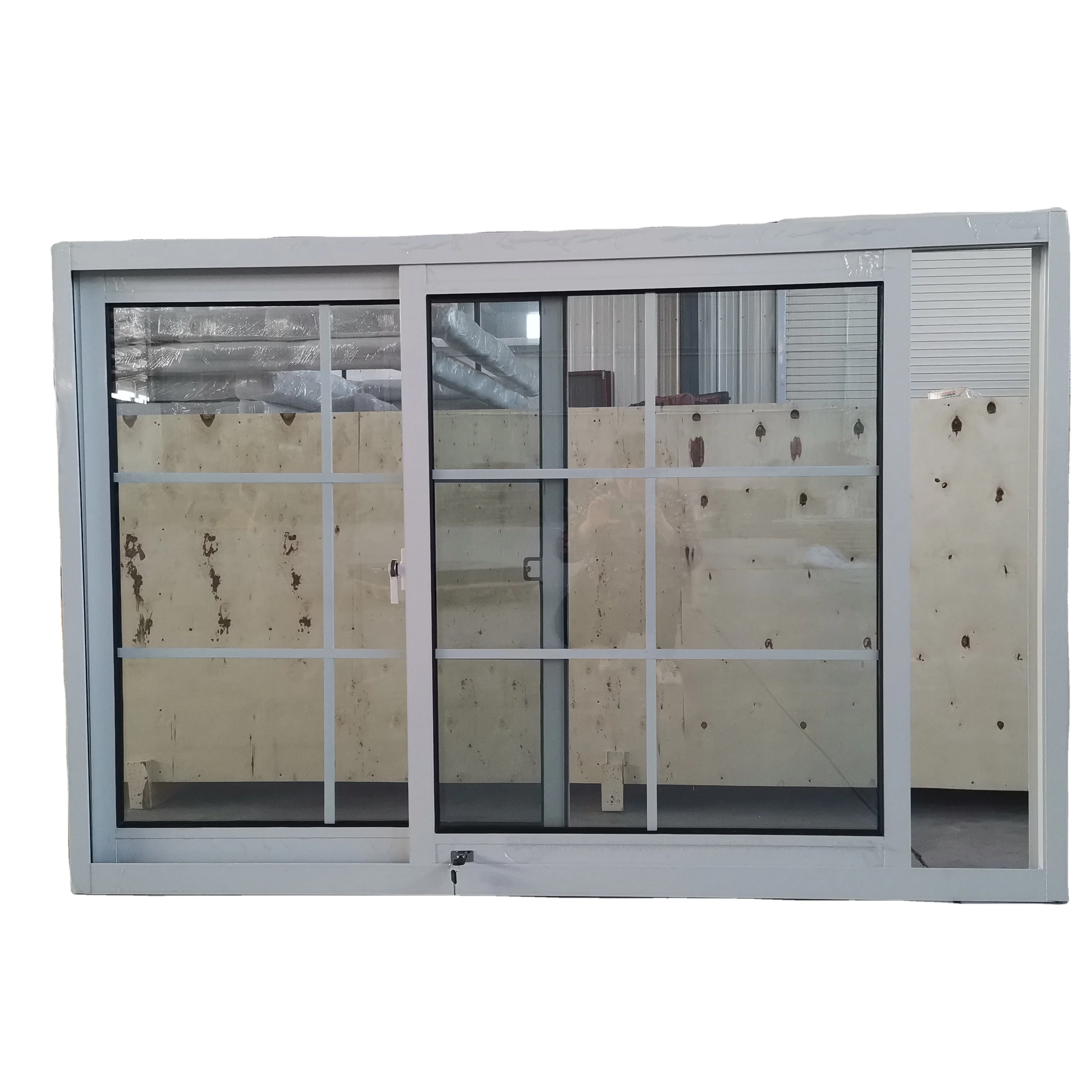 Cheap price Modern grill design aluminium sliding window