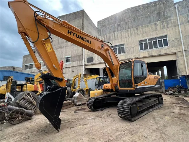 Продается Подержанный Корея Hyundai 220LC-9 экскаватор 22 тонн гусеничный