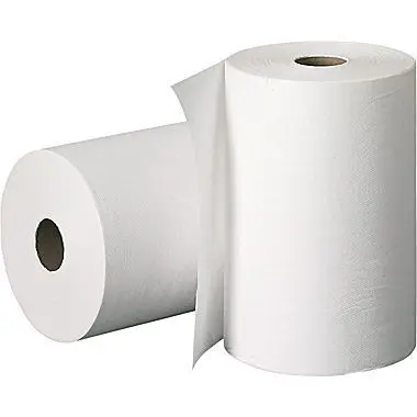 White Bleached or Unbleached Ultra Slim Compact Towel Paper